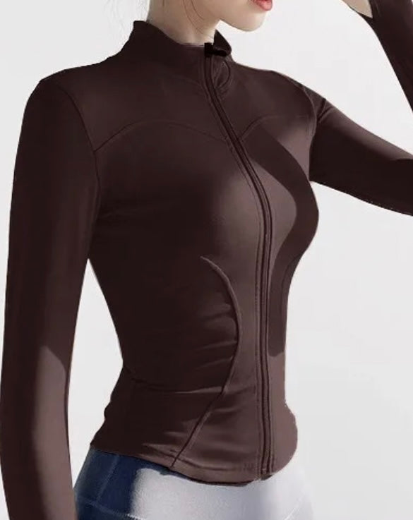 Yoga Jacket Brown