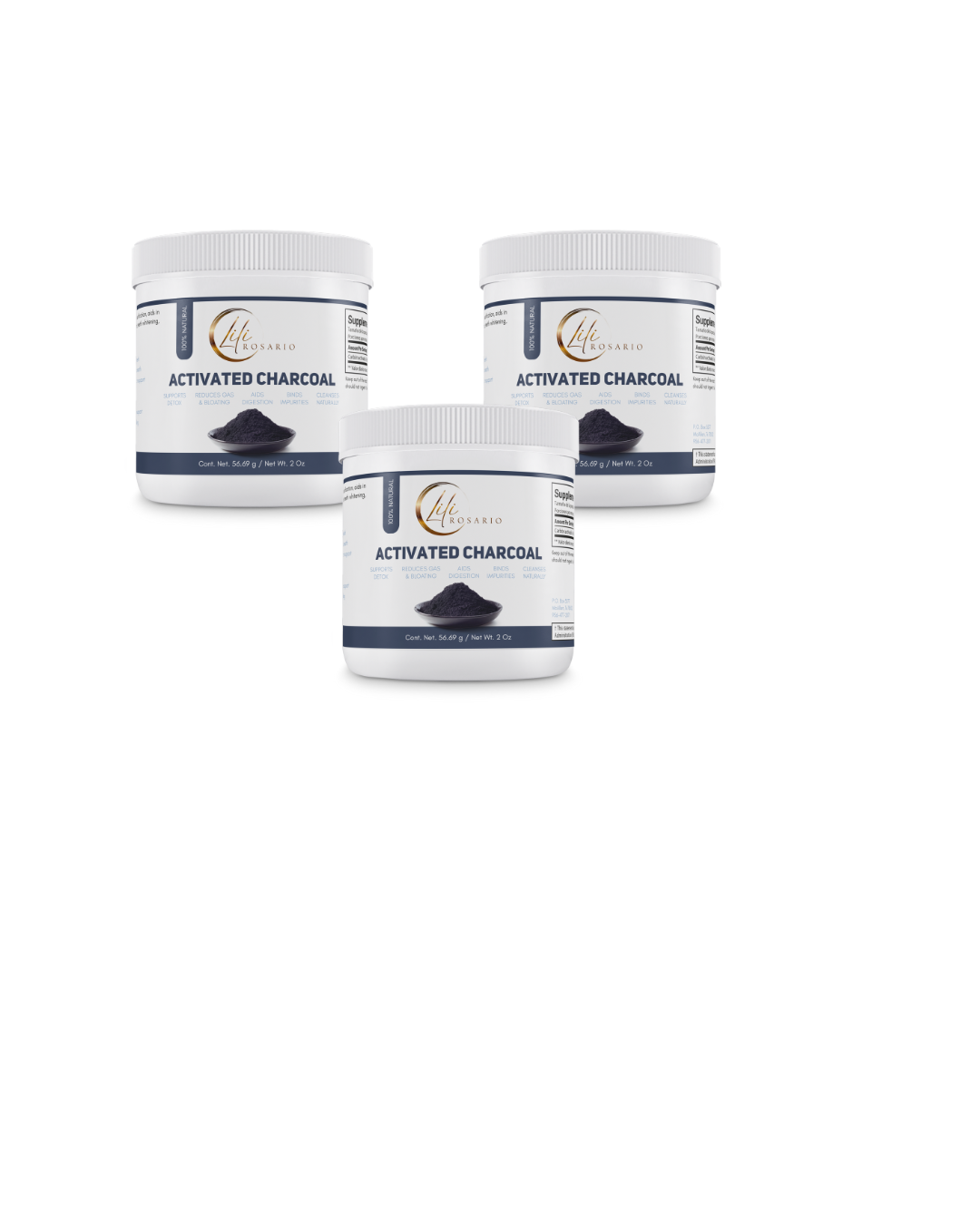 Activated Charcoal 3 Pack