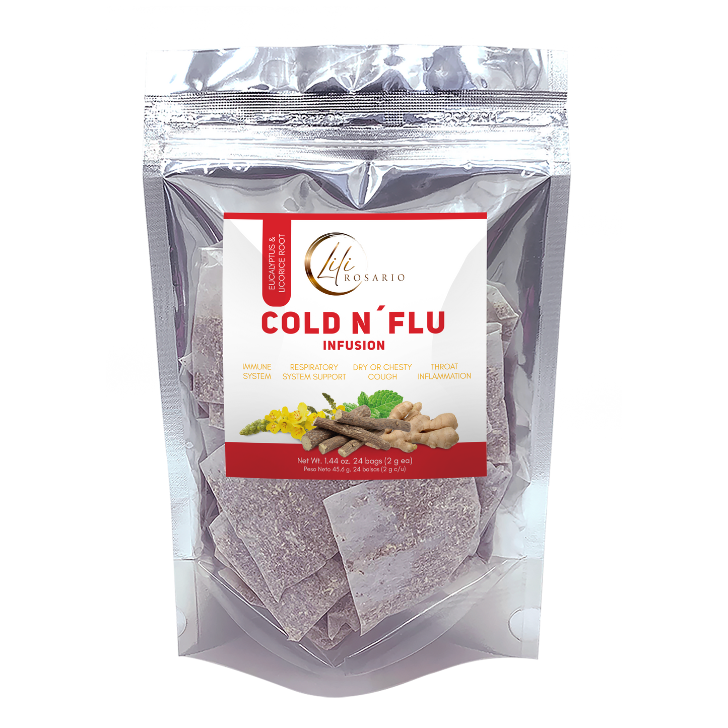 Cold N Flu Infusion/ Remedio para la Gripa
