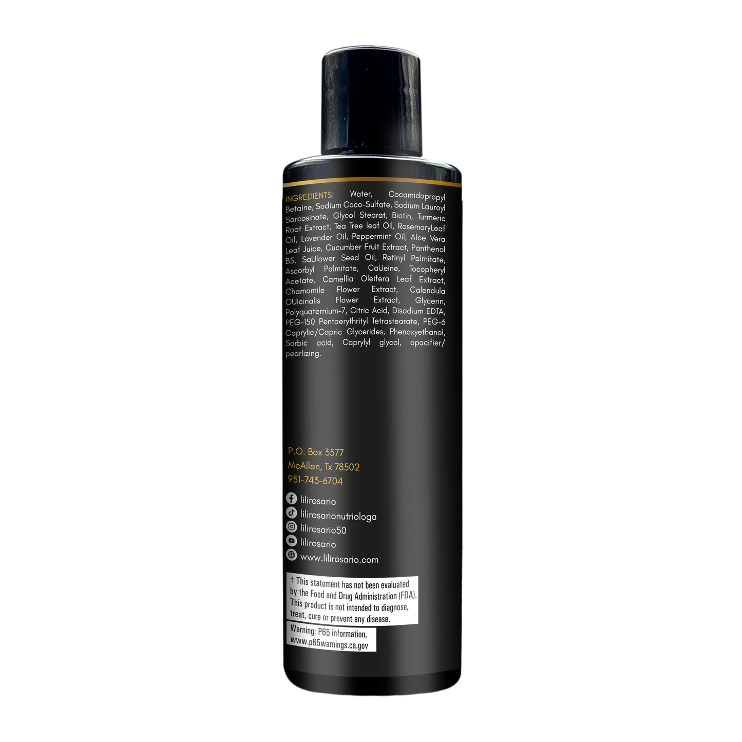 3 Shampoos Biotina