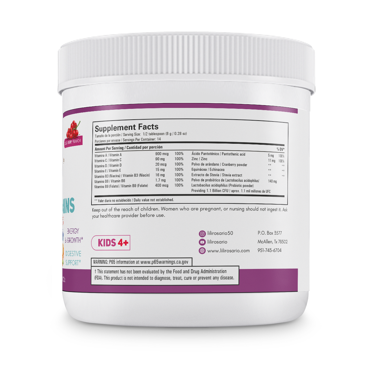 Kids Multivitamins with Probiotics