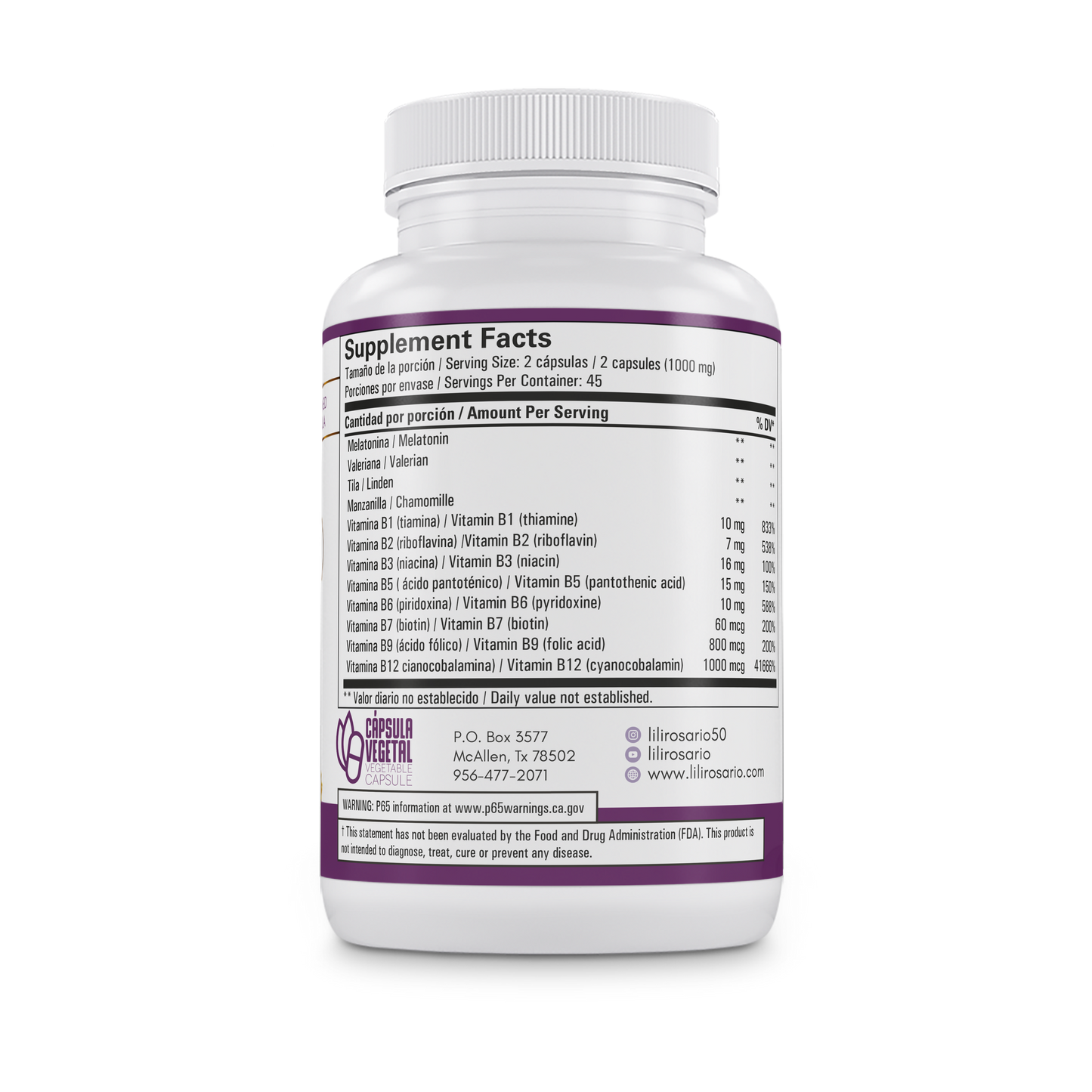 💤Natural Sleep- Remedio para Insomnio