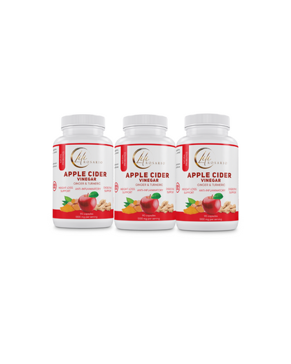 Apple Cider / Vinagre 3 en 1 Kit para 4 meses