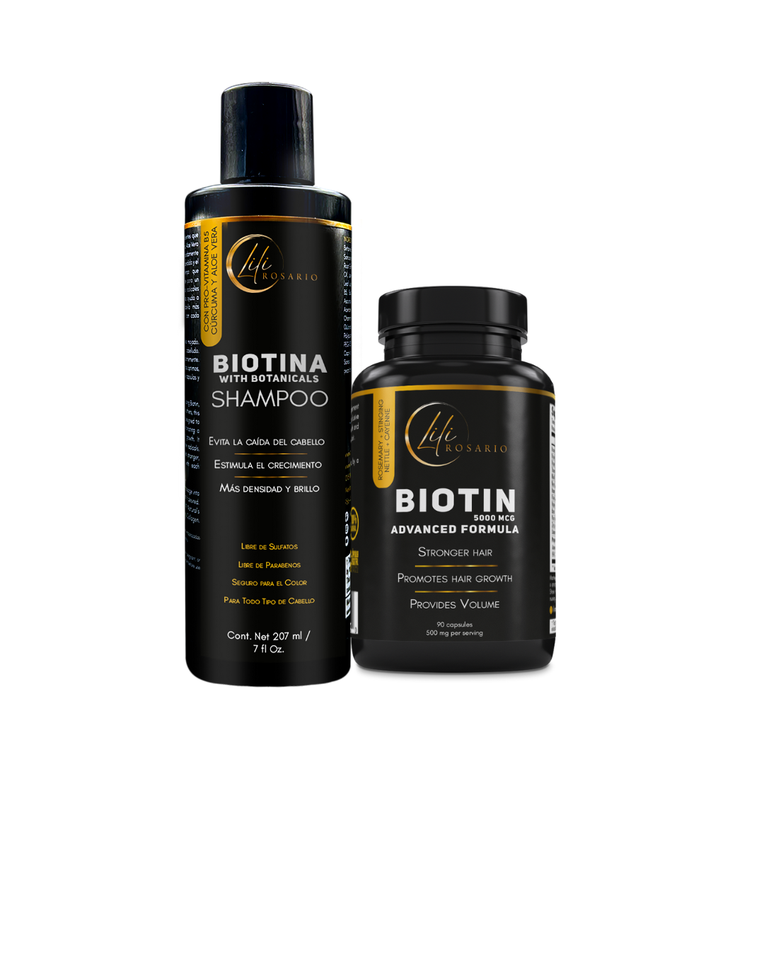 Combo Biotina para caída de cabello
