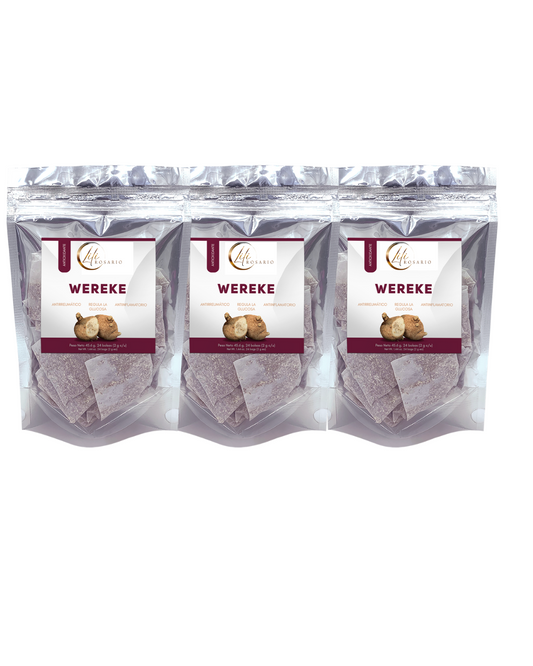 Wereke Té 3 Pack para Pre y Diabetes
