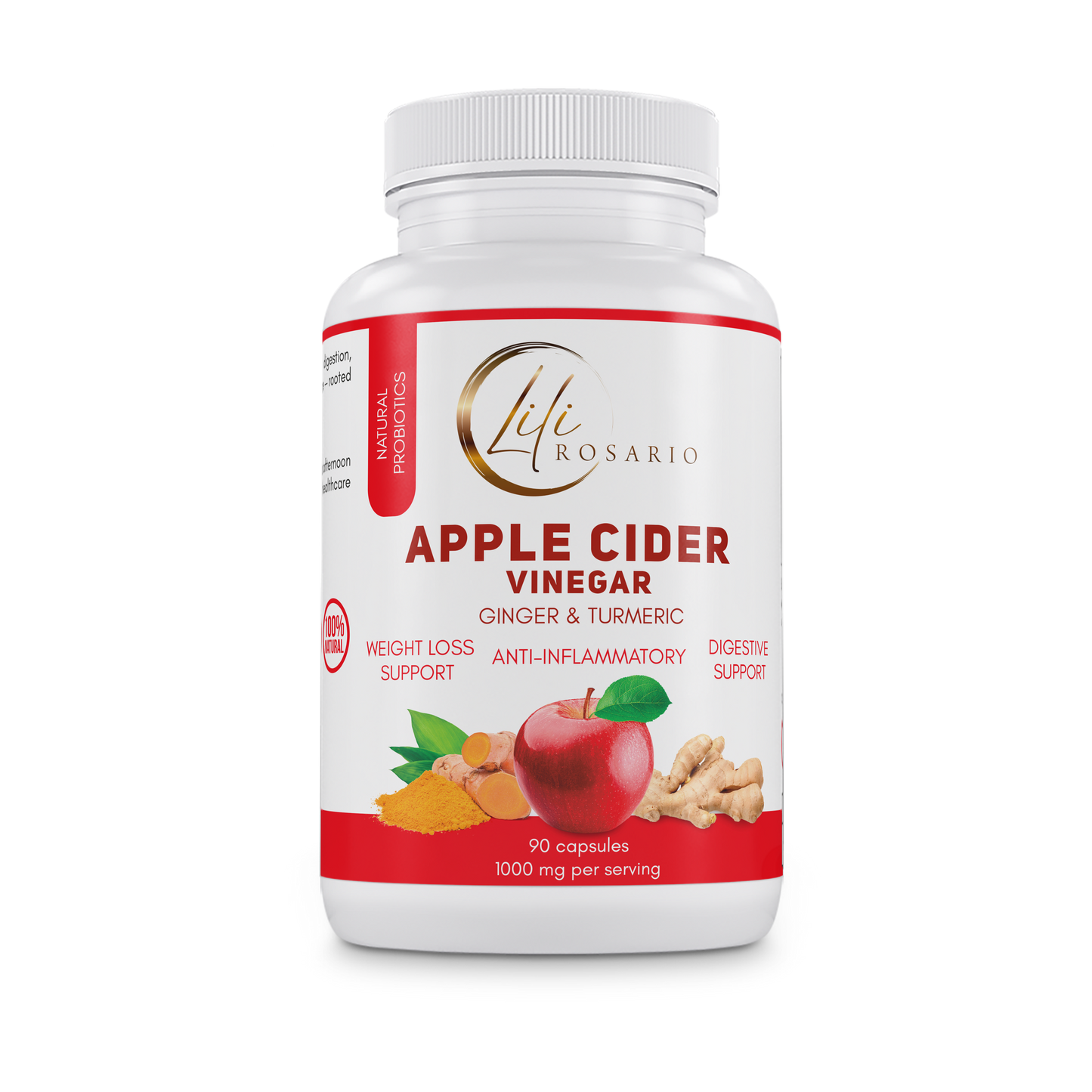 🍎 Apple Cider Vinegar -Vinagre Manzana 3 en 1